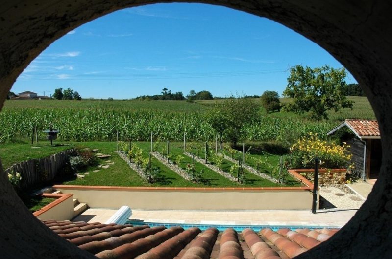 Sourrouille – vue jardin