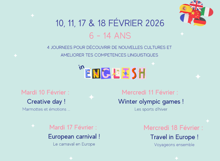 VACANCES LINGUISTIQUES – 1