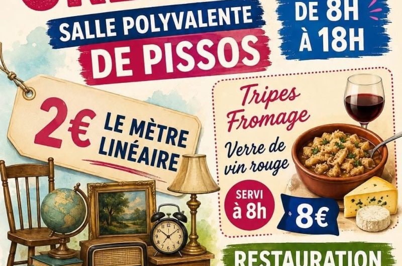 Vide grenier Pissos