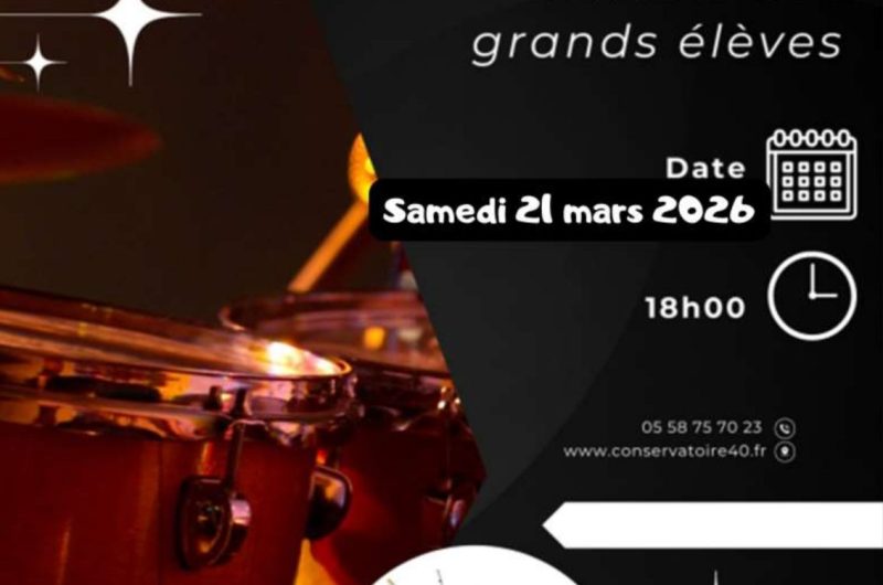 Villeneuve de Marsan – Concert des grands élèves – 21 Mars