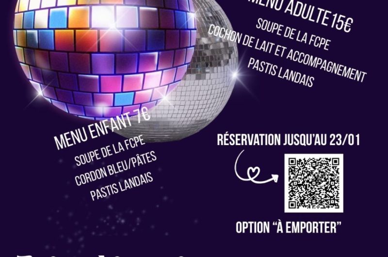 Villeneuve de Marsan – Soirée Disco – 31 Janvier