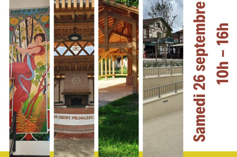 Visite archi Affiche visite Landes