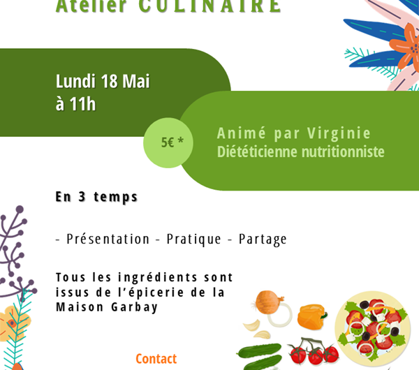 affiche CULINAIRE presentation 05-18