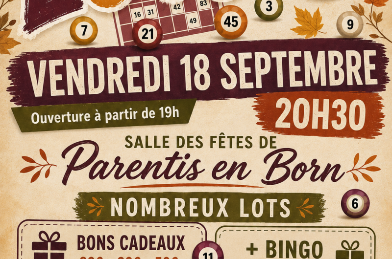 affiche loto 18 septembre