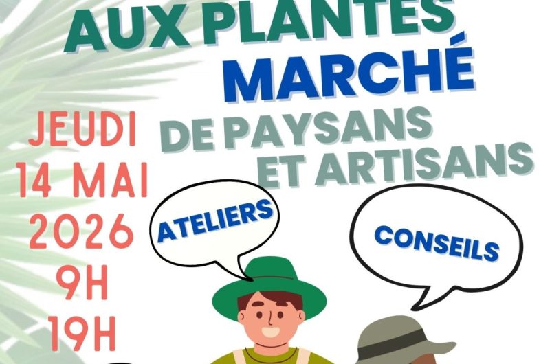 bourse aux plantes 14 MAI Préchacq