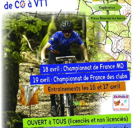 championnats de france de CO à VTT