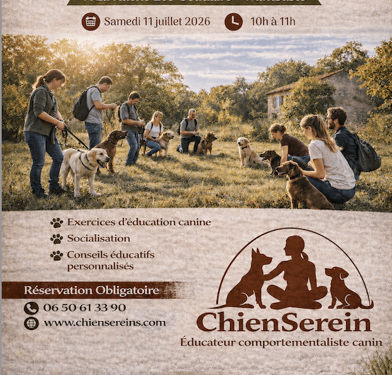 cours collectif canin