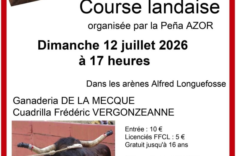 course landaise 1207 Pouillon
