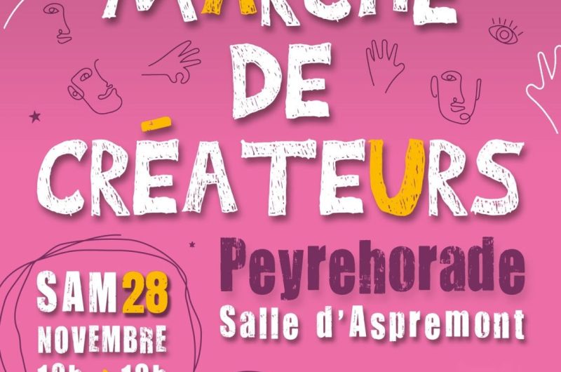 marché des créateurs Peyrehorade