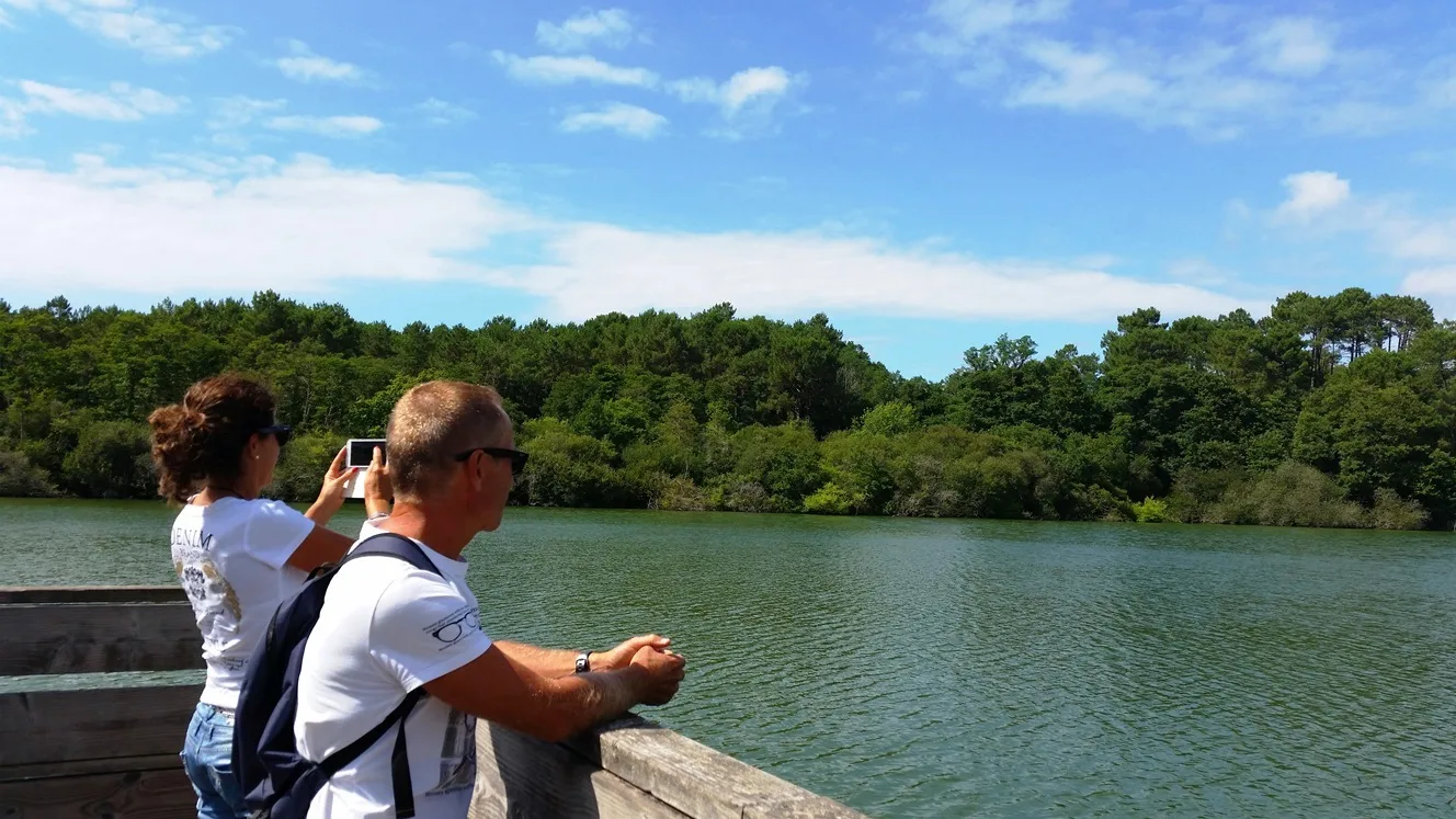 visite de la réserve naturelle de l’étang noir