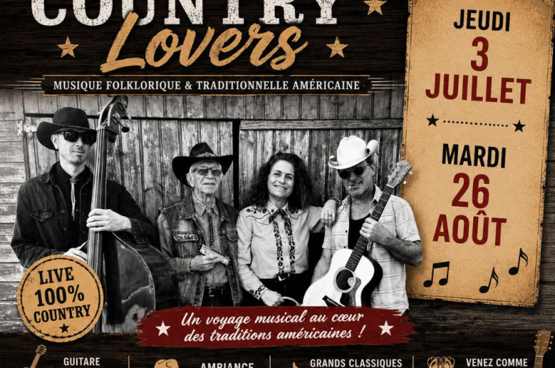 VISUELS Tourinsoft  – soirée country lairrial