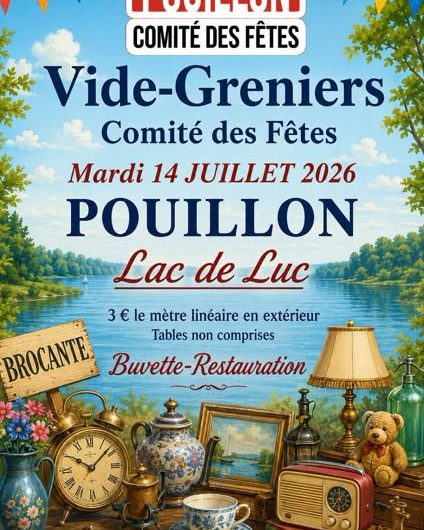 vide greniers pouillon